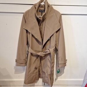 Halston Heritage Women's Beige Trench Coat